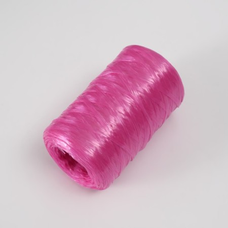 Yarn "for knitting washcloths" 100% polypropylene 400m/100 ± 10 g (set3 pcs. Zoloto, peony, ruby)-2