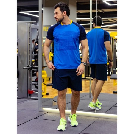 Sports T -shirt men's ise, size 46, blue color-4