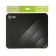 Cactus Gold Geometry, 300x250x2 mm mouse mat, black
