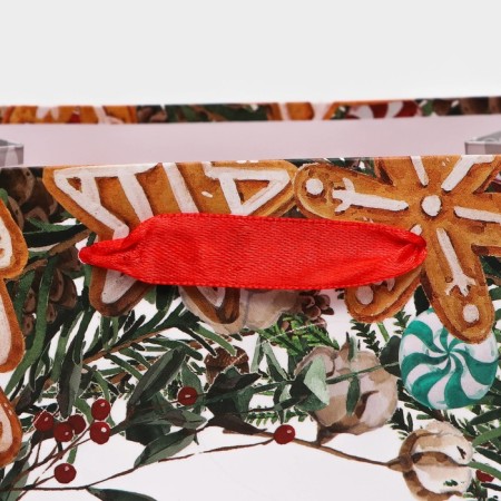 Gift, laminated package, "Happy New Year!", 18 x 23 x 10 cm-3