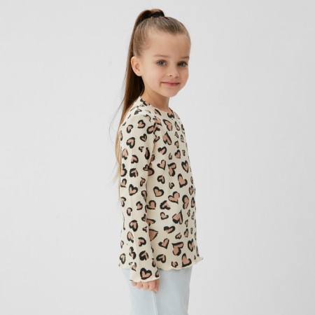 Long sleeve T-shirt KAFTAN LOO LOVE size 38 (146-152cm)-7