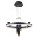 Daur suspended chandelier 600 mm, LED 371W