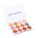 Palette of eyelid shadows with shimmer 12 colors