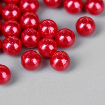 Beads for creativity plastic "Cherry" set 200 pcs d = 0.6 cm-1