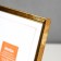 Photo frame plastic 15x21 cm 1514 gold