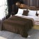 Aville cover, size 220x240 cm, chocolate color