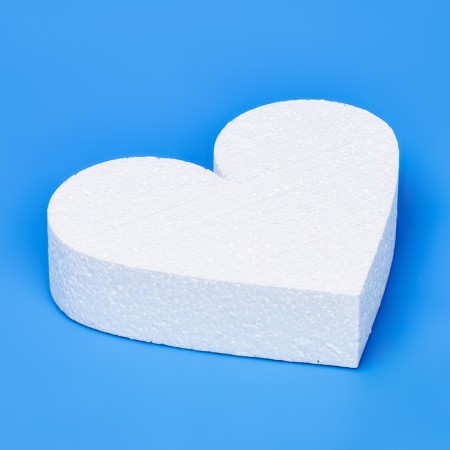 Floristic base "Heart from foam 22 x 5 cm-1