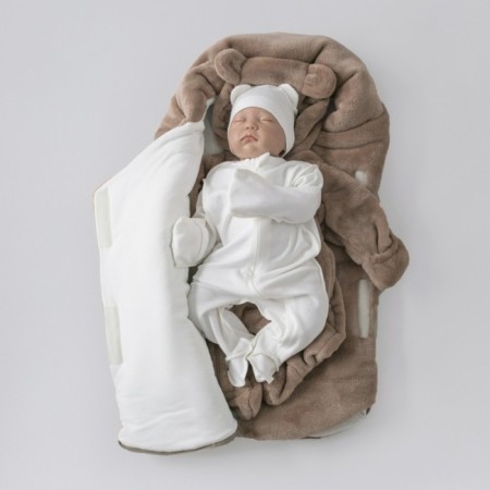 Set for discharge Winter Kinderlitto "Domovyon", 5 items, height 56-62 cm, cappuccino color-4