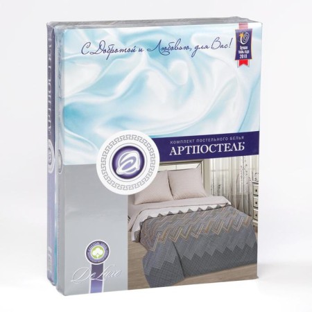 Bed linen 2sp Artpostel "Silhouette" size 175x215, 200x215, 70x70cm - 2 pcs-3