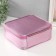 Casket to the leatherette for cosmetics "Summary. Shine" mix 26x24x9 cm