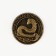 Coin New Year's amulet "New Year: rich year", diam 2.5 cm