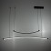 Lamp Bayerlux "Intens" LED 30W 6000K black 90x25-125 cm
