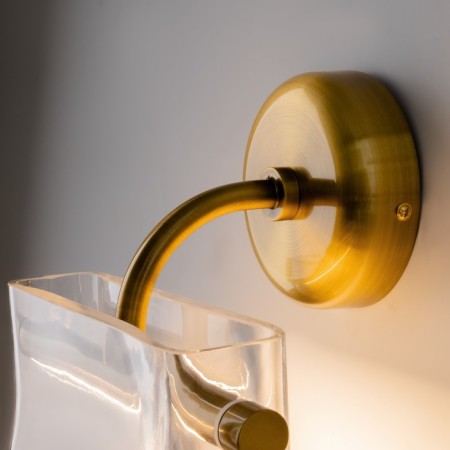 Bra Maytoni Mod170wl-L8BS3K2 Cabaret, 230x175x270 mm, LED, 8W, 850LM, 3000K, Brass color-6