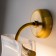 Bra Maytoni Mod170wl-L8BS3K2 Cabaret, 230x175x270 mm, LED, 8W, 850LM, 3000K, Brass color