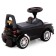 Supercar roller skate car No. 6 with a sound signal, black color