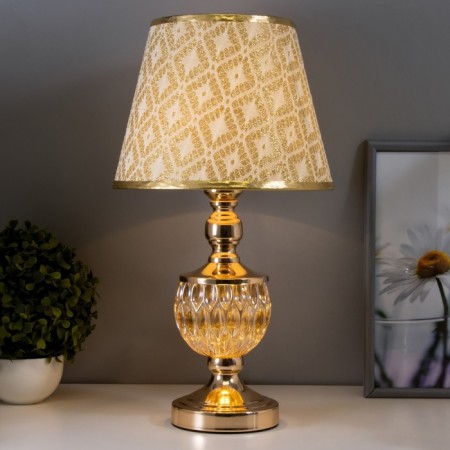 Vasilisa table lamp E27 40W gold 25x25x47 cm Risalux-1