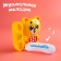 Musical phone "Multiphone: Funny Mishutka", Russian voice acting, works from batteries, yellow color