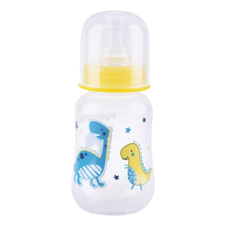 A bottle for feeding "animals", fitted, with 2 silicone nipples, 125 ml, from 0 months.-1