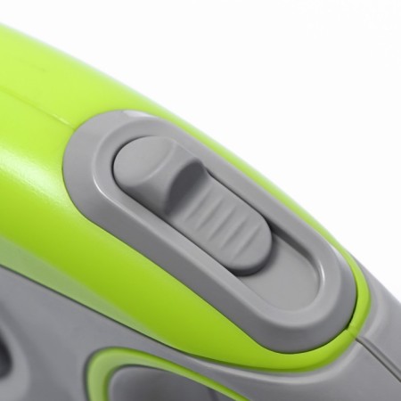 Diil roulette, 8 m, up to 50 kg, tape, rubberized pen, green with gray-3