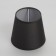 The lampshade E14 is black