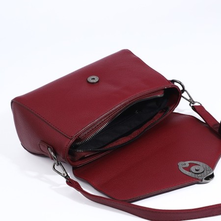 Bag-mixer on lightning, burgundy color-6