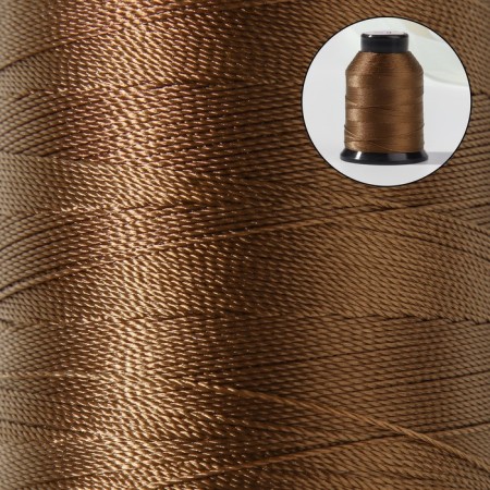 Shoe threads, 86l, 250 m, light brown color-1
