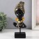 Souvenir Polystone Bust "African in a gold scarf" 23.5x10x7 cm