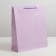 Gift package laminated, packaging, "lilac", ml 21 x 25 x 8 cm