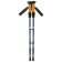 Sticks for Scandinavian walking online, telescopic, 3 sections, up to 135 cm, 2 pcs., Mix color