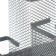 Chancellery trifle stand 4 compartments, light, metal mesh