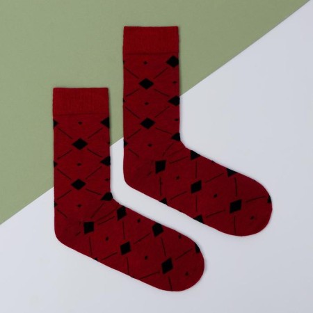 Socks Pattern Bordo p. 39-40 (24-26 cm)