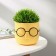 Kashpo for flowers with an insert "Steve", 650 ml, d = 11.5 cm, h = 10.5 cm, banana color