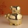 Pigger Ceramics "Pig - Except" Gold 12.5x8x14 cm