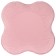 Copping and wrinkled for yoga sangh, 19x19 cm, pink color