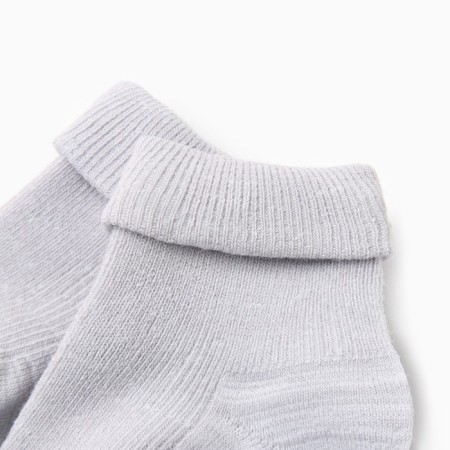 Набор детских носков Крошка Я BASIC LINE, 3 пары, р. 8-10 см, серый-2
