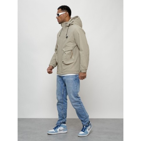 Male spring jacket, size 54, beige color-11
