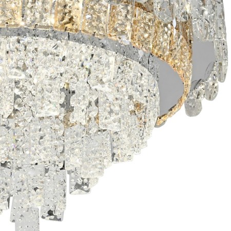 Ceiling light ESCADA, 10231/SG LED. 1x72W, LED, 6480LM, 3000/4500/6000K, 470x470x320 mm, chromium color-2