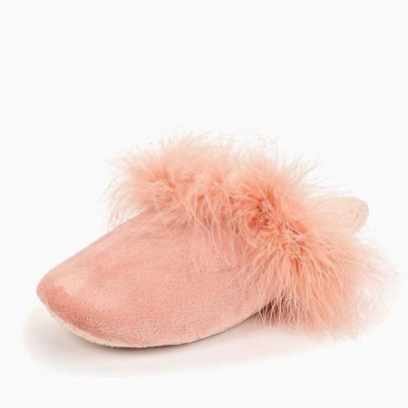 Slippers # 1 female, size size 39, peach color