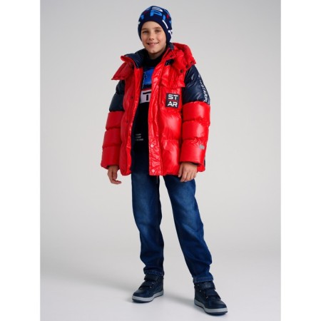 Winter jacket for a boy PlayTode, height 128 cm-5