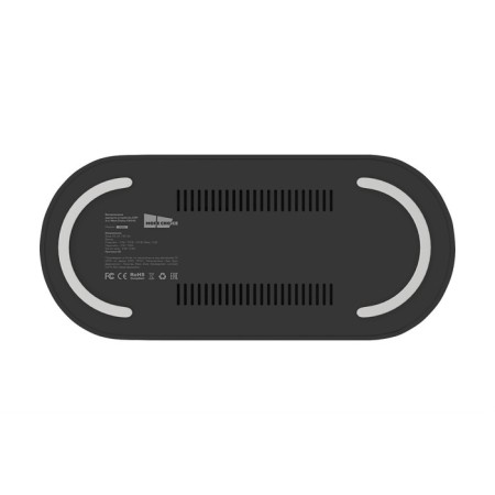 Wireless charger More Choice CW24S, 2B1.10V, Type-C cable, black-4