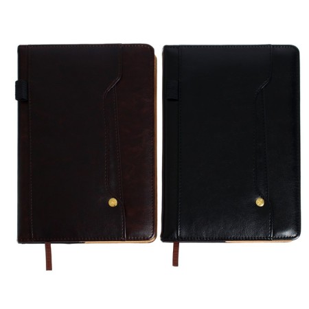 Delivery of a low -up a5, 140 sheets, in a cage, leatherette cover, with pockets, mix