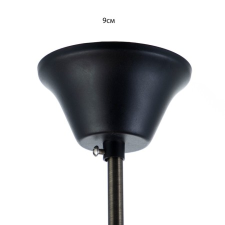 Chandelier NH5270/5 AB+BK bronze/black 5x40W E27 64x61x85cm-6