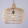 Ceiling Lamp from the rattan "Nico", 1 × 120 W, E27, 50 × 50 × 45 cm