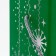 New Year. New Year's gift box for champagne "Snake on Green" with rope. pen 11*11*35cm.