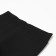 Leggings for girls with fur, black color, height 122-134cm