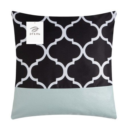 Pillowess Decorative Ethel Morocco 40 x 40 cm, 50% polyester, 50% leatherette-5