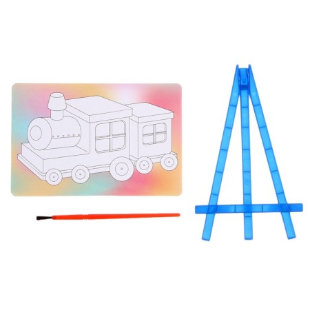 Coloring on the stand "Steam" + brush-1