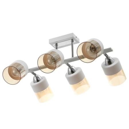 Alatea chandelier 6he27 40W Belo-chromovy 55x43x28 ​​cm Bayerlux