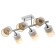Alatea chandelier 6he27 40W Belo-chromovy 55x43x28 ​​cm Bayerlux