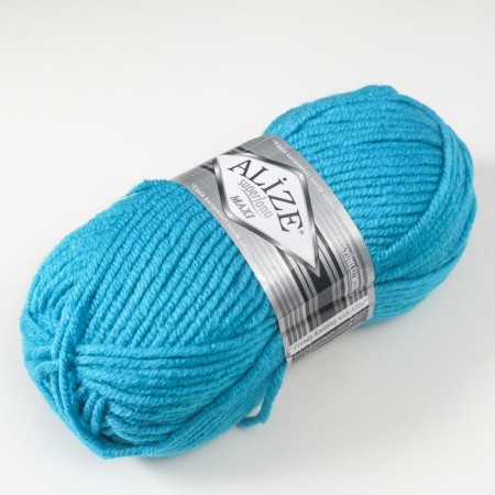 Yarn "Superlana Maxi" 75% acrylic, 25% wool 100m/100g (484)-1
